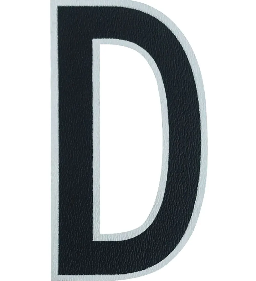 Bogstaver|Mobilcovers-Design Letters Klistermærke - Mobil - D - 5cm - Black
