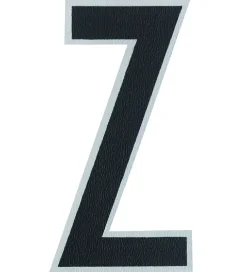 Design Letters Bogstaver*Klistermærke - Mobil - Z - 5cm - Black