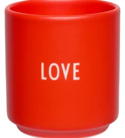 Spisetid|Kop Og Tudekop-Design Letters Kop - Favourite - Love - Cherry Tomato