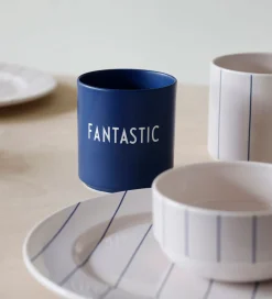 Kop Og Tudekop-Design Letters Kop - Favourite - Fantastic - Midnight Blue