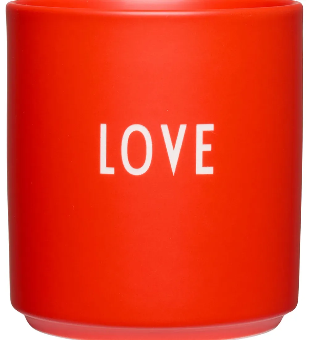 Spisetid|Kop Og Tudekop-Design Letters Kop - Mini - Love - Cherry Tomato