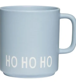 Design Letters Kop Og Tudekop*Krus - Favourite - Ho Ho Ho - Light Blue
