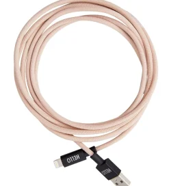 Adaptere Og Opladere-Design Letters Opladerkabel - iPhone - USB-A/Lightning - Rosa