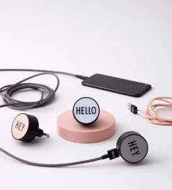 Adaptere Og Opladere-Design Letters Opladerkabel - iPhone - USB-A/Lightning - Rosa