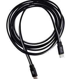 Design Letters Adaptere Og Opladere*Opladerkabel - Android/Apple - USB-C - Sort/Hvid