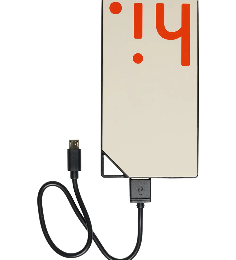 Powerbanks-Design Letters Powerbank - 8000mAh - Beige