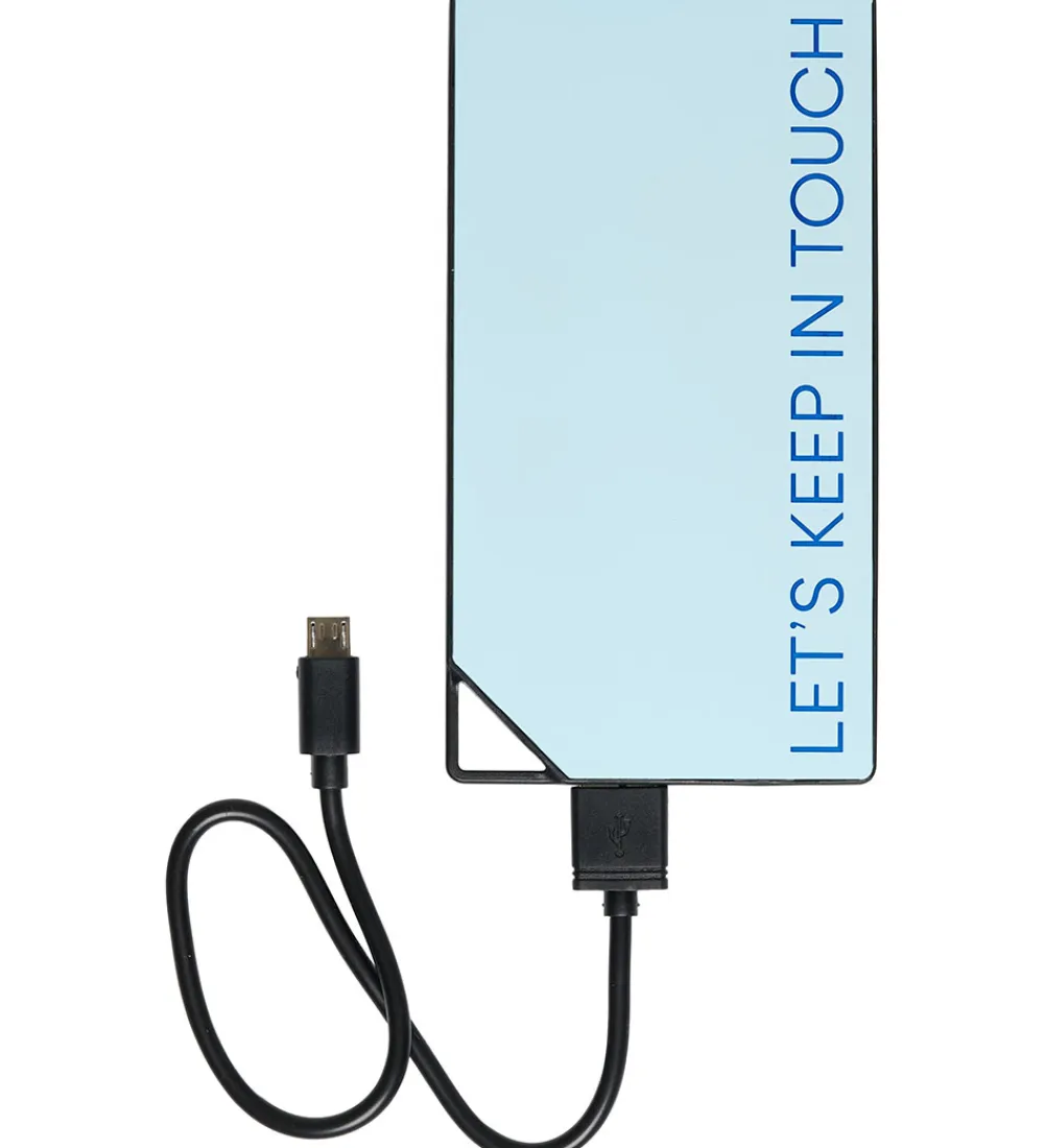 Design Letters Powerbanks*Powerbank - 8000mAh - Lyseblå