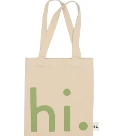 Design Letters Shoppers*Shopper - Lille - Hi - Natur/Grøn