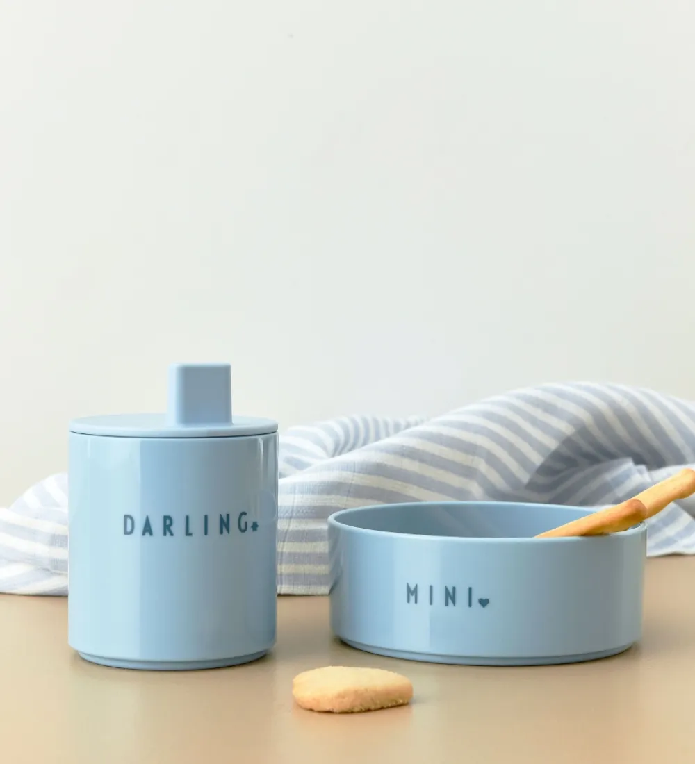 Design Letters Skåle*Skål - Mini Favourite - Lyseblå