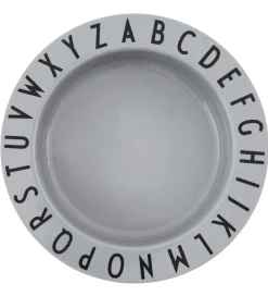 Design Letters Skåle*Skål - Tritan - 15,5 cm - Eat & Learn - Grå
