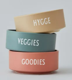 Skåle-Design Letters Skål - Veggies - Grøn