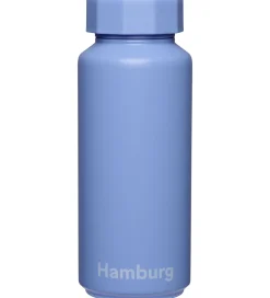 Design Letters Termoflasker|Spisetid*Termoflaske - 500 ml - Hamburg - Sky Blue