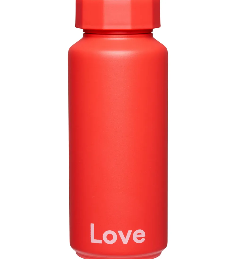 Termoflasker|Spisetid-Design Letters Termoflaske - 500 ml - Love - Cherry Tomato