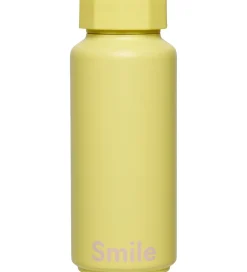 Design Letters Termoflasker*Termoflaske - 500 ml - Smile - Gul