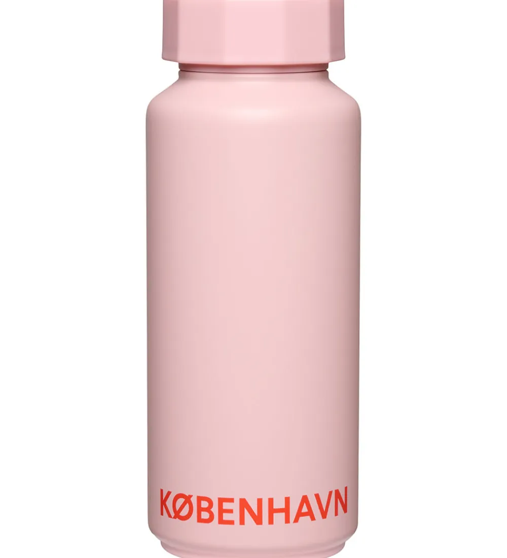 Design Letters Termoflasker|Spisetid*Termoflaske - 500 ml - København - Creole Pink