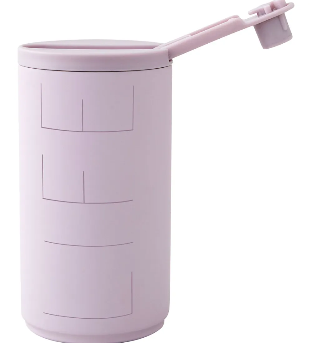 Design Letters Termoflasker*Termokop - Travel - 350 ml - Rosa m. Life