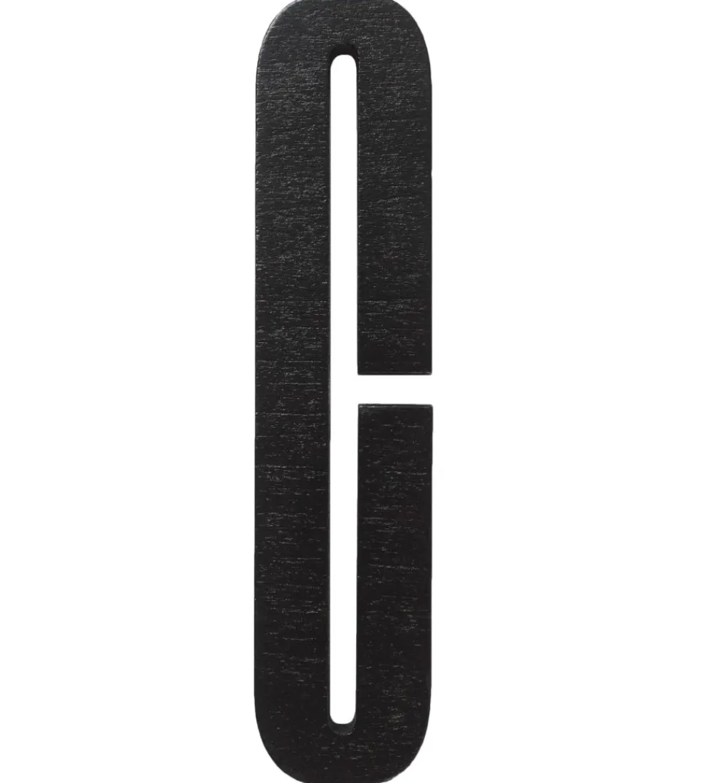 Bogstaver-Design Letters Træbogstaver - C - Sort