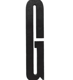 Bogstaver-Design Letters Træbogstaver - G - Sort