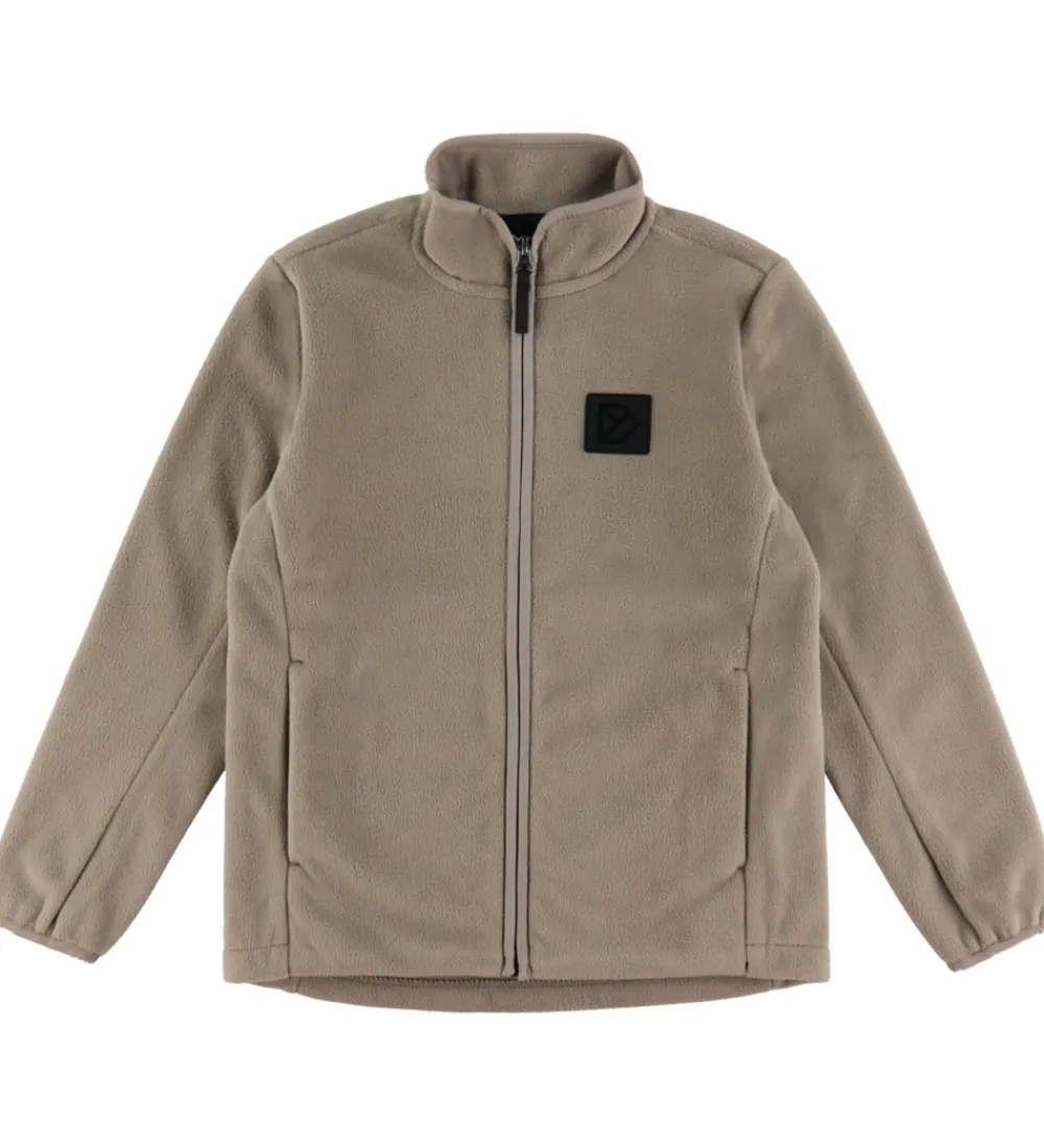 Didriksons Fleece*Fleecejakke - Malakit - Ash Brown