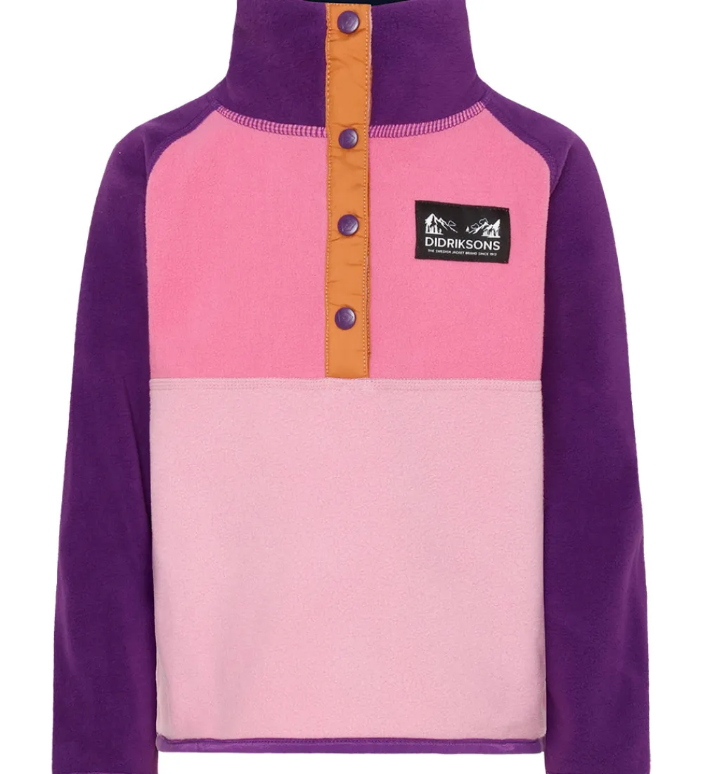 Didriksons Fleece*Fleecetrøje - Monte - Light Heather Pink
