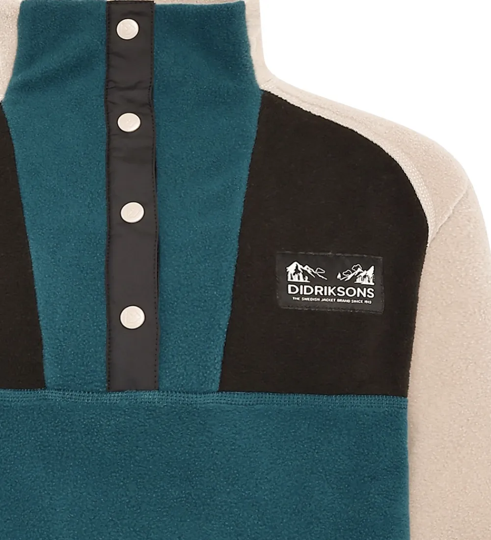 Didriksons Fleece*Fleecetrøje - Yokto - Star Blue