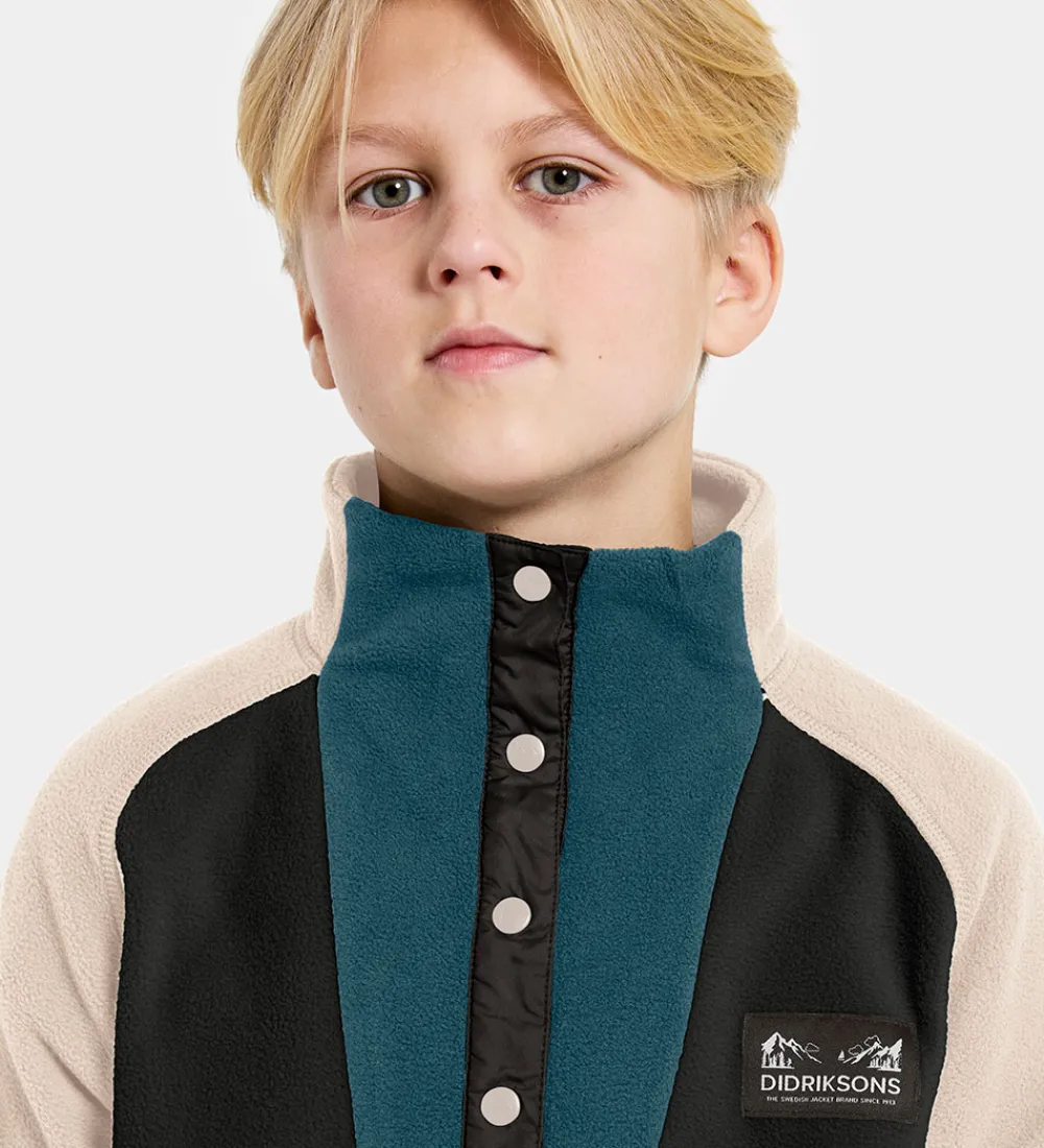 Didriksons Fleece*Fleecetrøje - Yokto - Star Blue