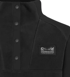 Didriksons Fleece*Fleecetrøje - Yokto - Sort