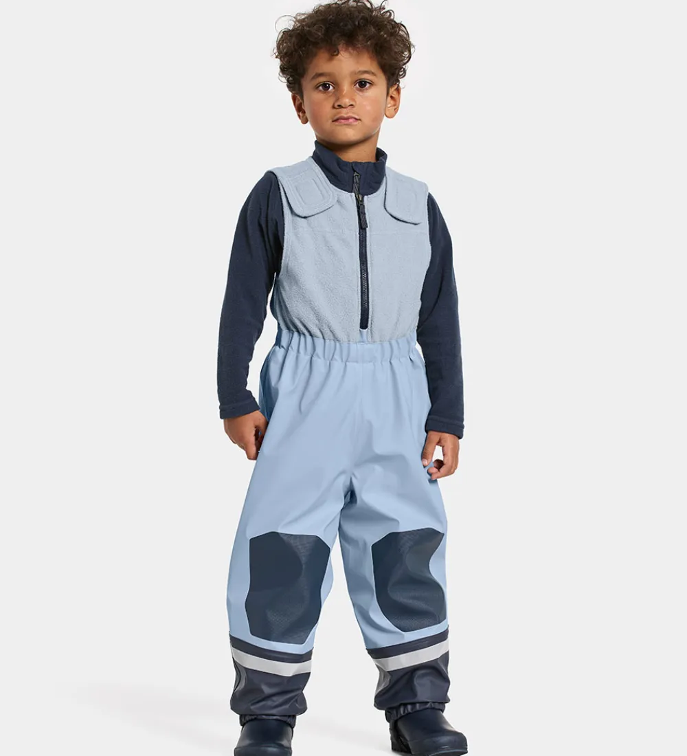 Regntøj-Didriksons Regntøj m. Fleece - Boardman - PU - Cloud Blue