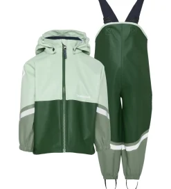 Didriksons Regntøj*Regntøj m. Seler - Waterman - PU - Pine Green