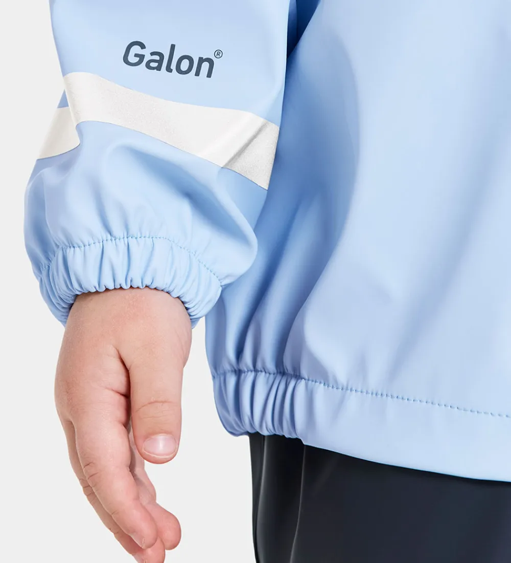 Didriksons Regntøj*Regntøj m. Seler - PU - Slaskeman - Light Sea Blue