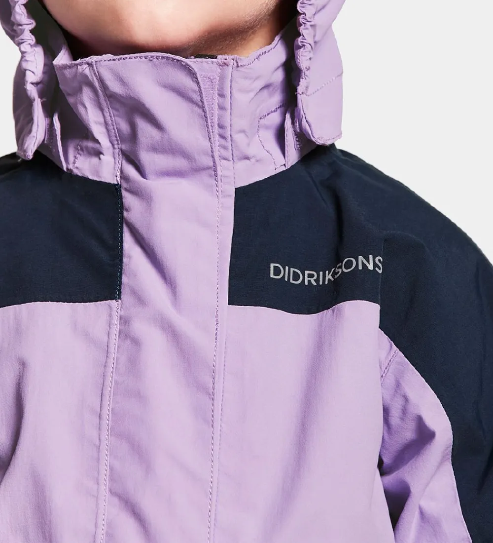 Sommerjakker-Didriksons Sommerjakke - Daggkåpa - Digital Purple