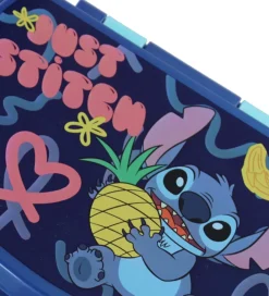 Madkasser-Stitch Disney Madkasse - 13x16 cm - Blå