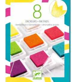 Djeco Maling*- 8 Stempelpuder - Pop