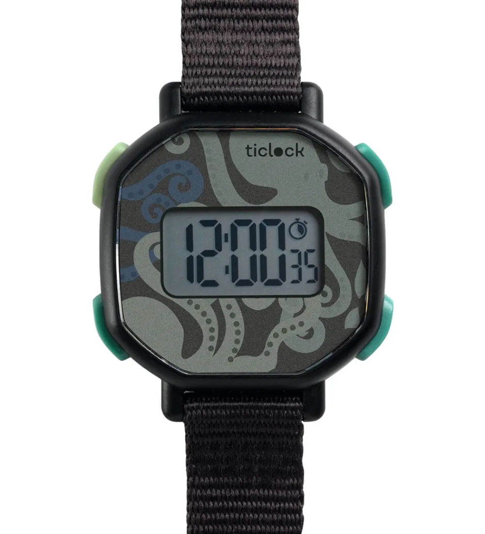 Djeco Ure*Armbåndsur - Black Octopus