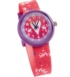 Ure-Djeco Armbåndsur - Rosa/Lilla