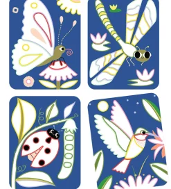 Skriveredskaber-Djeco Farvesæt - Palette Painting - Creepy Crawlies