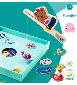 Magnetlegetøj-Djeco Fiskespil - Magnetisk - Fuzzyfish