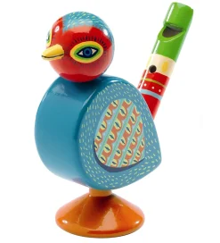 Musikinstrumenter-Djeco Fløjte - 11 cm - Træ - Fugl