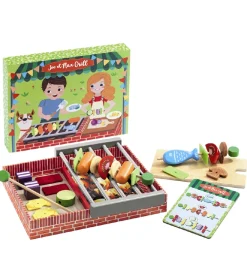 Djeco Legekøkken Og Legemøbel*Grill - 20x19 cm - Træ - Joe & Max