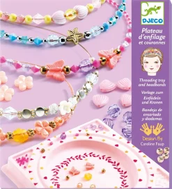 Hårbøjler-Djeco Hårbøjlesæt m. Monteringsplade - Jewels to Create