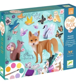 Kreasæt|Babylegetøj-Djeco Kreasæt - 6 Projekter - Fluffy Box