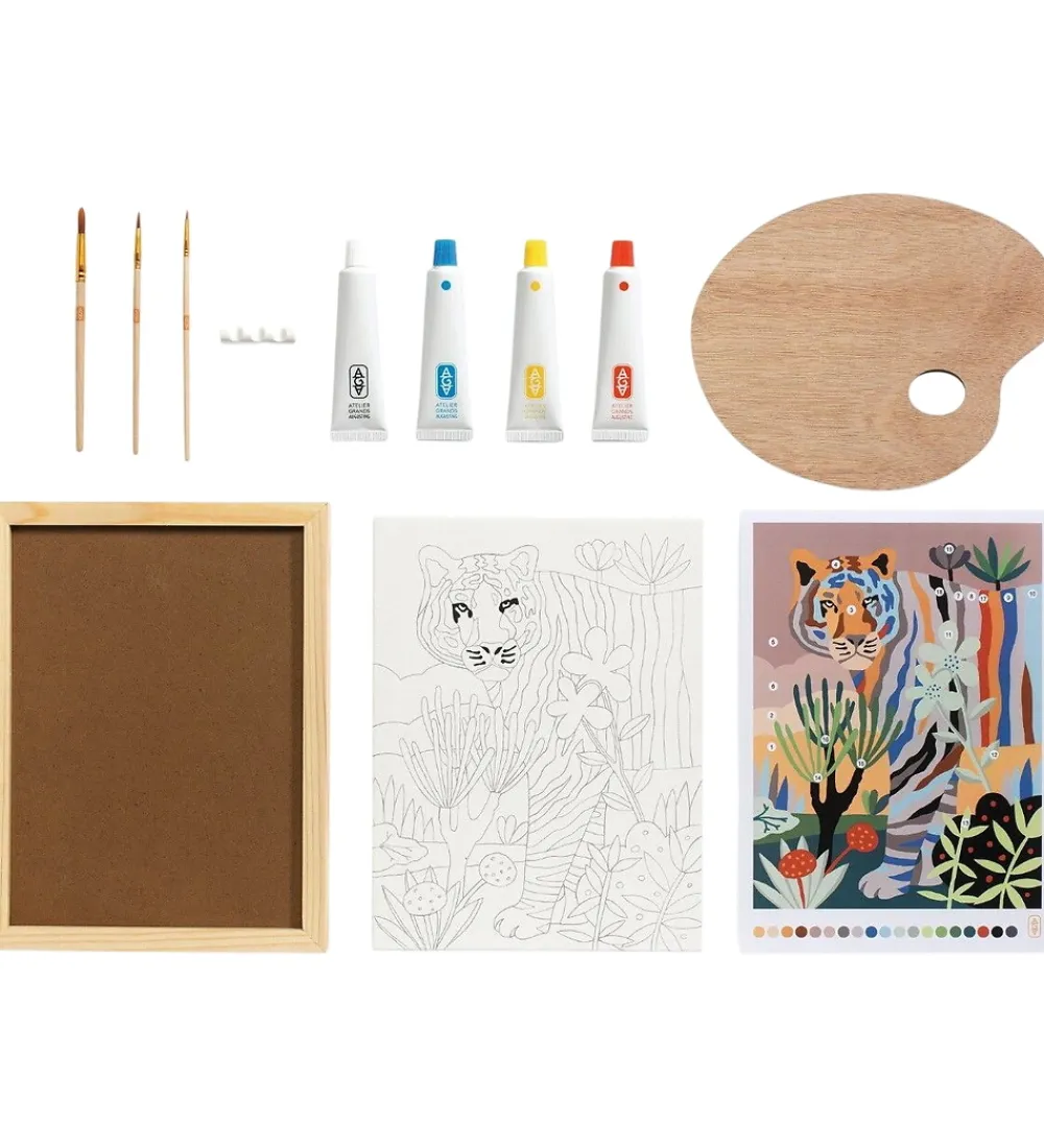 Kreativ Leg|Kreasæt-Djeco Kreasæt - Atelier 22 - Farveblanding