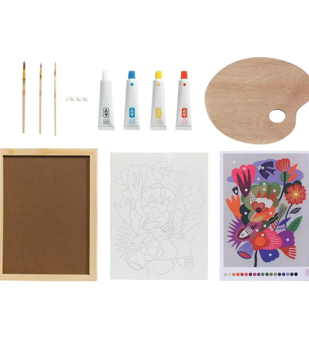 Kreasæt|Kreativ Leg-Djeco Kreasæt - Atelier 23 - Farveblanding