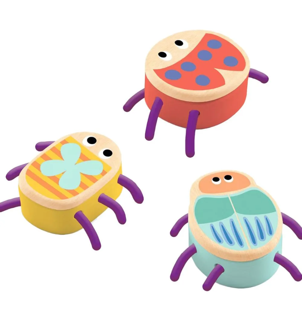 Djeco Modellervoks*Kreasæt - Modellervoks Med Form - Insekter