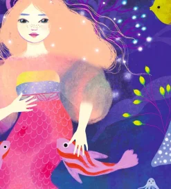 Djeco Puslespil*Puslespil - Ella The Mermaid - 36 Brikker