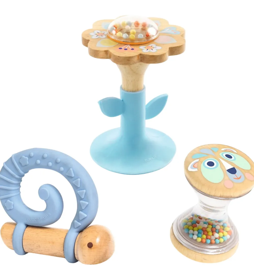Djeco Gribelegetøj|Bideringe*Ranglesæt - BabyGifti