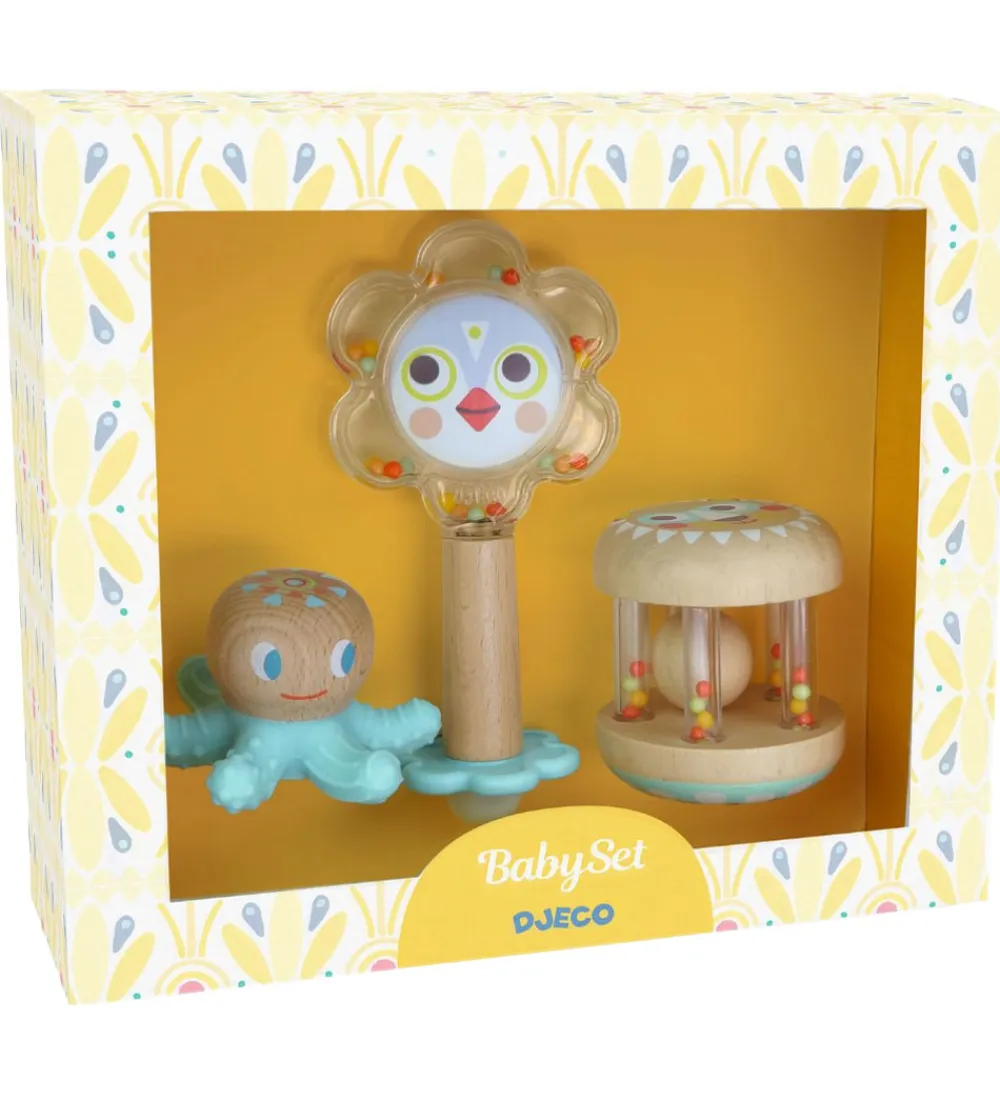 Djeco Gribelegetøj*Ranglesæt - Babykit - Træ