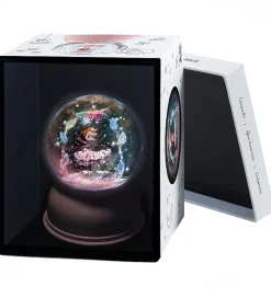 Djeco Snekugler|Natlamper*Snekugle m. Lys - 14 cm - Rosa m. Ballerina