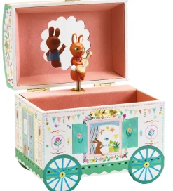 Pyntefigurer-Djeco Spilledåse - Roulotte Enchanted Caravan