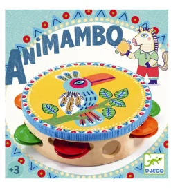 Musikinstrumenter-Djeco Tamburin - Multifarvet